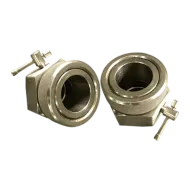 Замки олимпийские BRONZE GYM металлические (2,5 кг, пара)