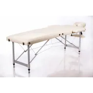 Массажный складной стол Standart AL 2 "S" cream ширина 60 см