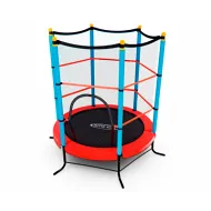 Батут детский DFC SMRKIDS 55" с сеткой, RED