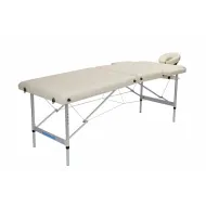 Стол массажный складной Standart AL 2 cream