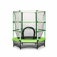 Батут с защитной cеткой PERFETTO SPORT 5 диаметр 1,4 м зелёный