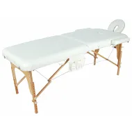 Массажная кушетка складной деревянный Med-Mos JF-AY01 2-х секционный (МСТ-003Л)