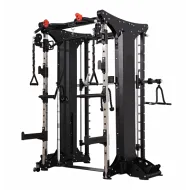 Мультикомплекс на базе машины Смита с кроссовером с двумя весовыми стеками по 90,5 кг REBEL