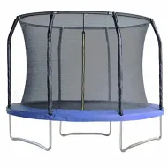 Батут с защитной сеткой PERFETTO SPORT 8 диаметр 2,4 м синий