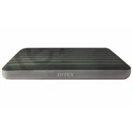 Матрас надувной флок. DURA-BEAM DOWNY AIRBED, 99х191х25см, встроенный ножной насос, 64761