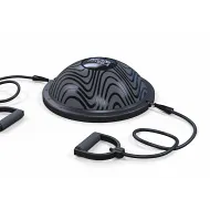 Полусфера гимнастическая надувная OriginalFitTools R3 с эспандерами и насосом