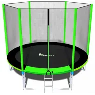 Батут FunFit 8 FT 252 см PRO зеленый